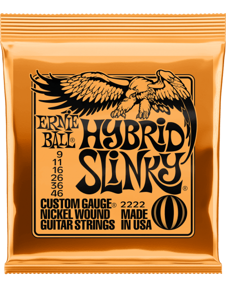 ERNIE BALL GUITARE ELEC 9/46 HYBRID SLINKY
