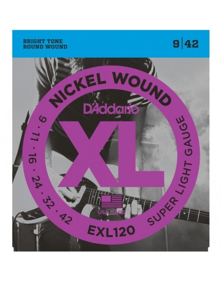 CORDE ELECTRIQUE ADDARIO 9/42