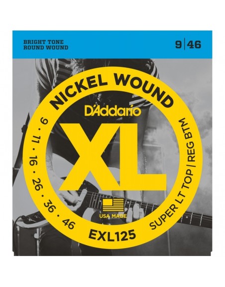 CORDES ELECTRIQUE D'ADDARIO 9/46