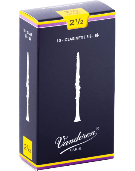 BOITE DE ANCHES VANDOREN - CLARINETTE SIB - 2.5