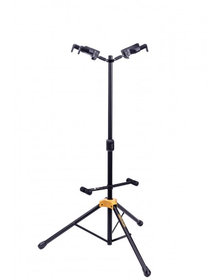 SUPPORT HERCULES 2 GUITARES GS422B-PLUS