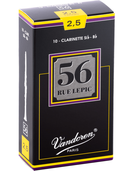 ANCHE VANDOREN CLARINETTE  FORCE 2,5  *56 RUE LEPIC*