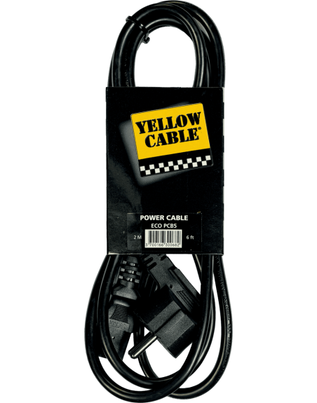 YELLOW CABLE CORDON SECTEUR