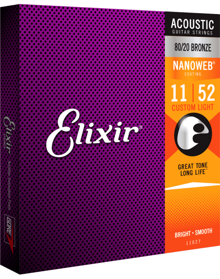 CORDE ELIXIR NANOWEB .011/.052