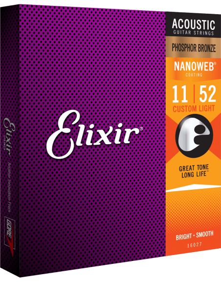 ELIXIR 11-52 PHOSPHORE BRONZE