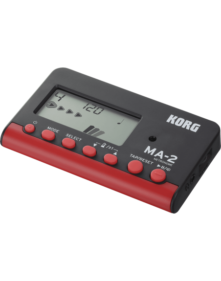 METRONOME KORG MA2 BLACK RED