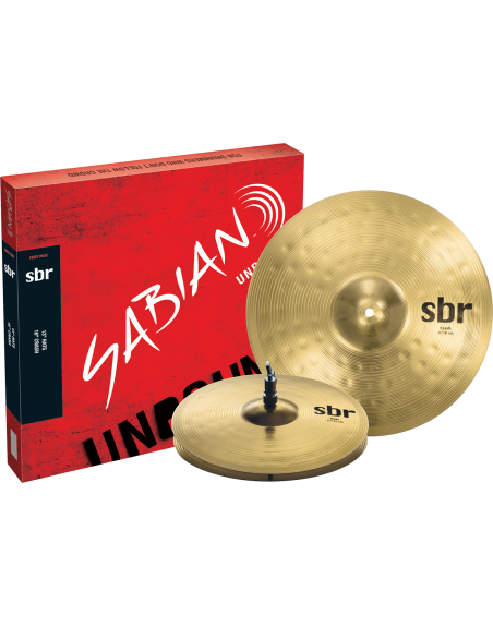 PACK CYMBALE SABIAN 13" / 16"