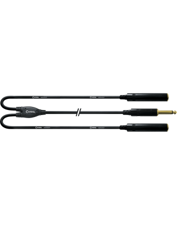 CORDIAL - Jack mâle/2 jacks...