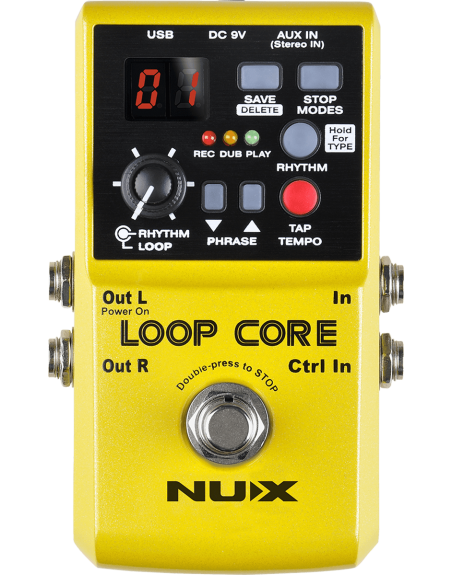 NUX PEDALE LOOPER & BOITE A RYTHMES