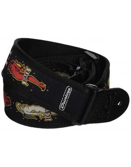 DUNLOP COURROIE GUITARE -  SERIE  LOVE&HATESERIE LUCKY 13