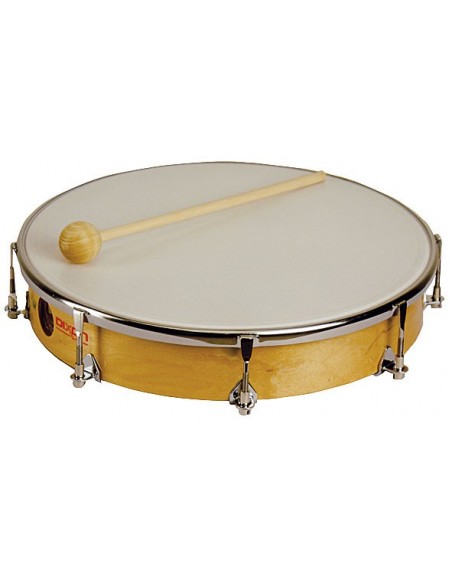 TAMBOURIN PEAU REGLABLE 25CM
