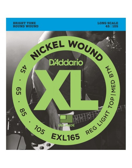 D ADDARIO EXL165 BASSE 45-105