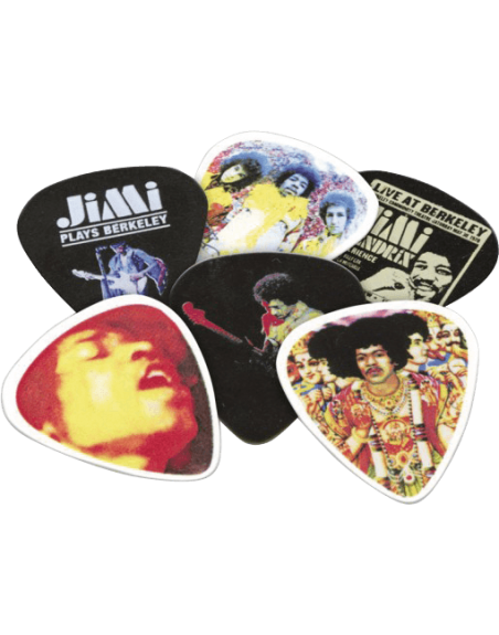 BOITE DE MEDIATOR HENDRIX 12 PICKS HEAVY