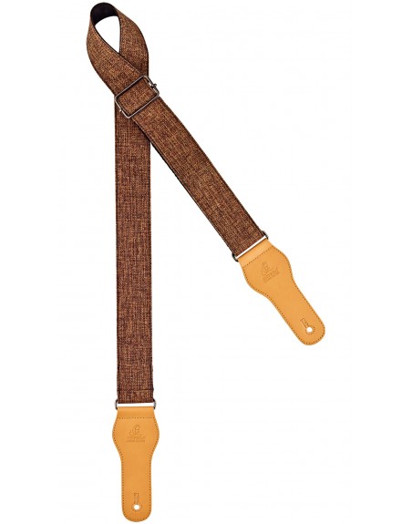 COURROIE GUITARE ORTEGA COTON BRUN