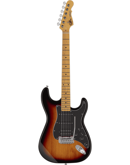 G&L TRIBUTE LEGACY HSS 3 TONE SUNBURST TOUCHE ERABLE