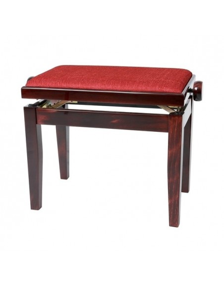 BANQUETTE PIANO ACAJOU BRILLANT GEWA