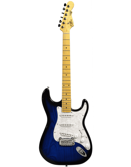 G&L TRIBUTE S-500 BLUEBURST, TOUCHE ERABLE
