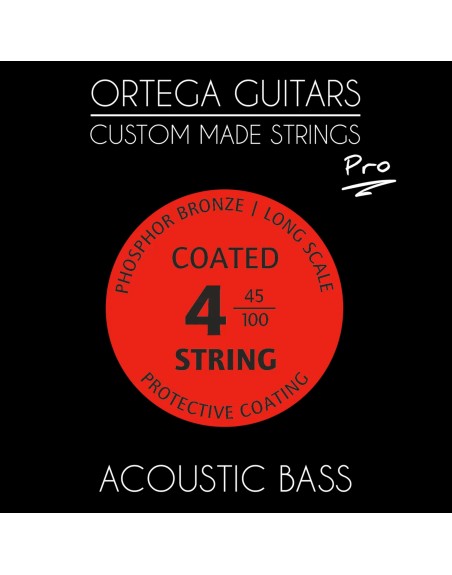 ORTEGA CORDE BASSE ACOUSTIQUE COATED