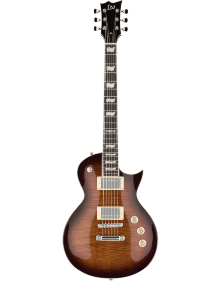 LTD EC256  SEE THRU DARK BROWN SUNBURST