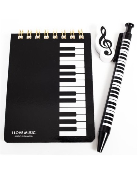 KIT PAPETERIE CARNET / STYLE / GOMME