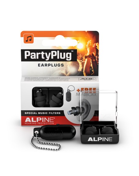 BOUCHONS ALPINE PARTYPLUG NOIR
