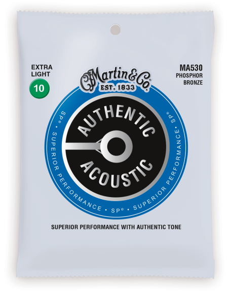 MARTIN&CO PHOSPHORE BRONZE - AUTHENTIC EXTRA LIGHT