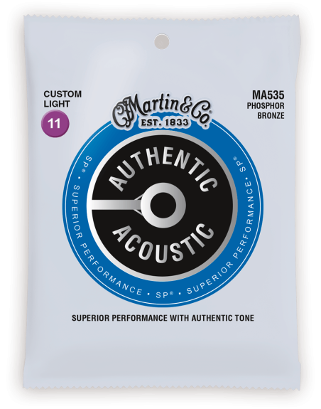 MARTIN & CO PHOSPHORE BRONZE - AUTHENTIC CUSTOM LIGHT