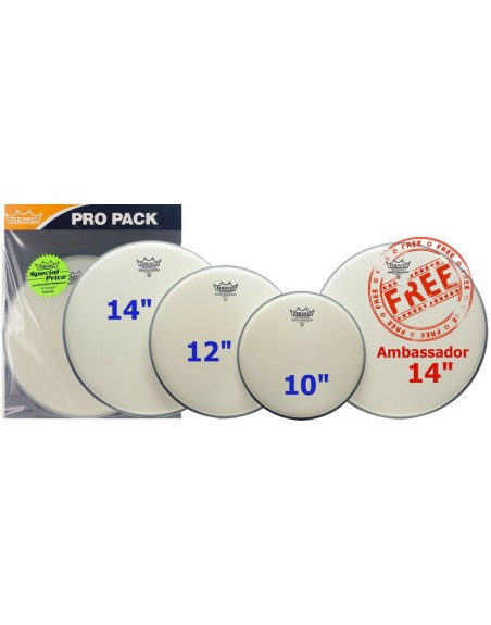 REMO PACK AMBASSADOR 10 12 14 + 14