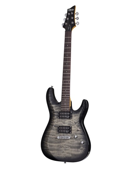 GUITARE SCHECTER C6 PLUS CHARCOAL BURST
