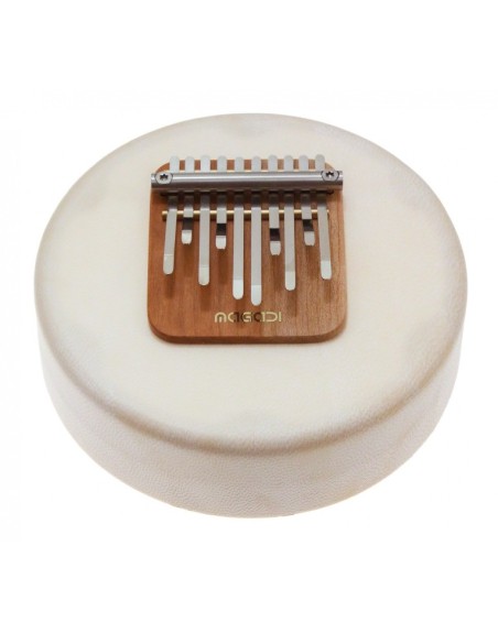 MOON KALIMBA PEAU NATURELLE 10 LAMES