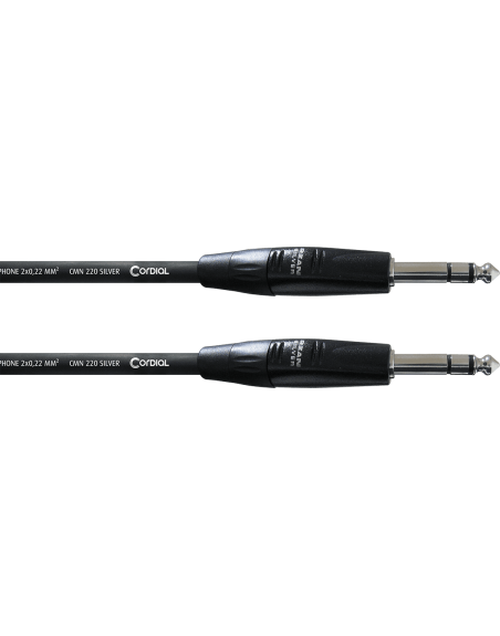 CORDIAL -Jack - Jack stéréo m./m. - 3m