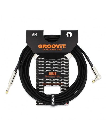 GROOVIT CABLE NYLON TRESSE HQ 24AWG BLINDE - 6M