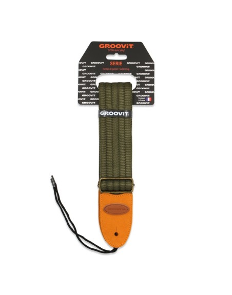 GROOVIT SANGLE NYLON PREMIUM TRESSE VERT