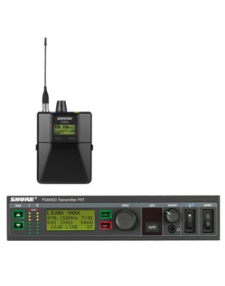 LOCATION - SHURE EAR MONITOR PSM900 EMETTEUR+RECEPTEUR