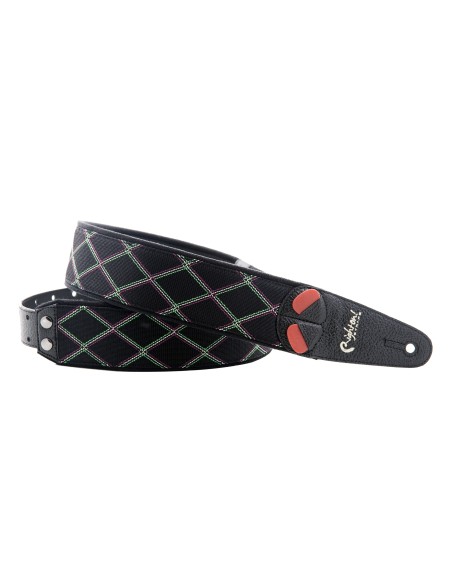 COURROIE TISSU RIGHTON DIAMOND NOIR