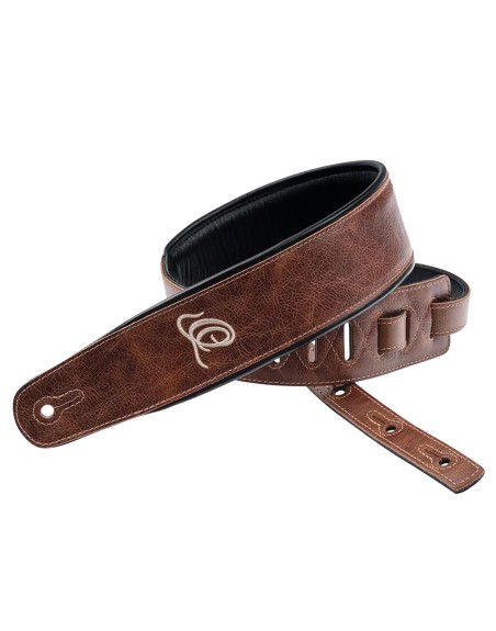 COURROIE GUITARE ORTEGA CUIR DESERT SAND