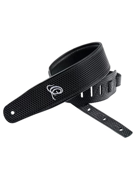 COURROIE GUITARE ORTEGA CUIR BLACK BRAID