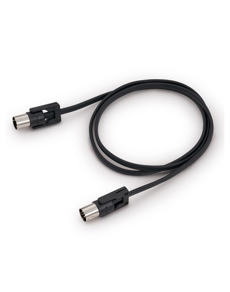 CABLE MIDI FLAX PLUG - 100 CM - NOIR