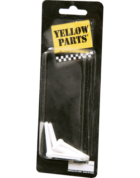 CHEVILLE BLANCHE GUIATRE ACOUSTIQUE YELLOW PARTS X 6