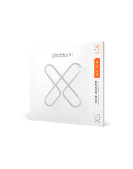 D'ADDARIO CORDE ACOUSTIQUE XS PB X-LIGHT 10-47