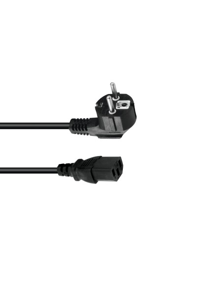 OMNITRONIC IEC POWER CABLE 3X0.75 1.5M BK