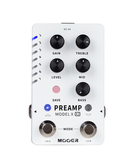 PEDALE MOOER PREAMP MODEL X X2