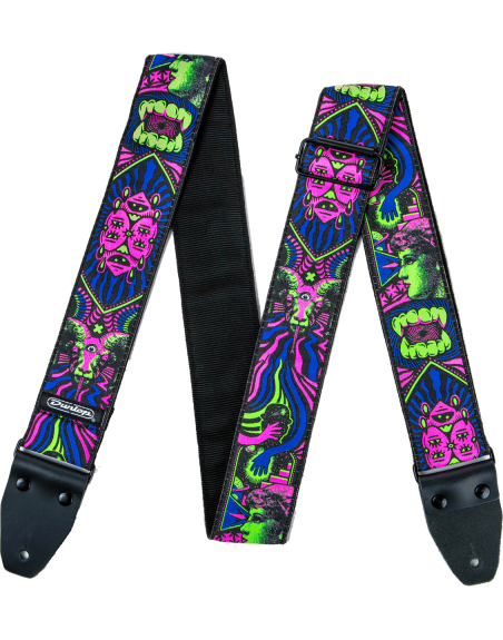 SANGLE DUNLOP DUST Fangs - Green