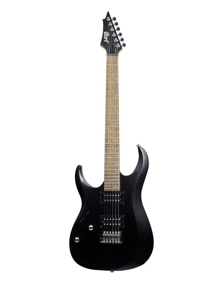 GUITARE CORT X100 GAUCHER NOIR OPEN