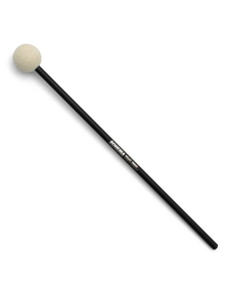 BAGUETTE PLASTIQUE 25.5CM - TETE FEUTRE 2.5CM HARD ( PAIRE )
