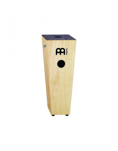 MEINL CONGA CAJON SURFACE DE JEU "MAKAH-BURL" NOIR, CORPS EN