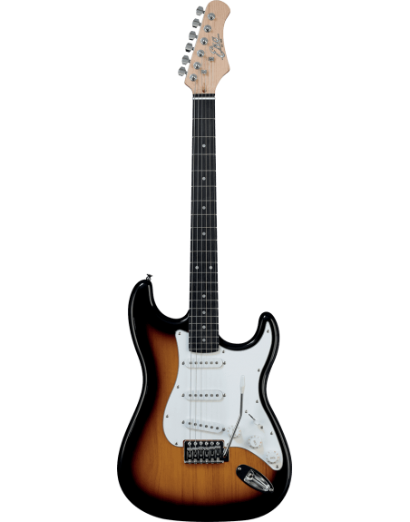 GUITARE EKO STARTER S300 - TYPE S - SUNBURST