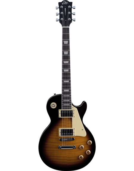 GUITARE EKO STARTER VL480 - TYPE LP - HONEY BURST FLAMED