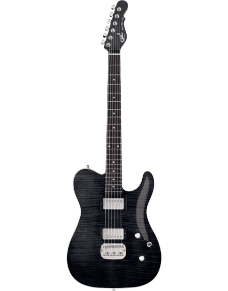 G&L TELECASTER DELUXE TRIBUTE ASAT TRANSLUCID BLACK T