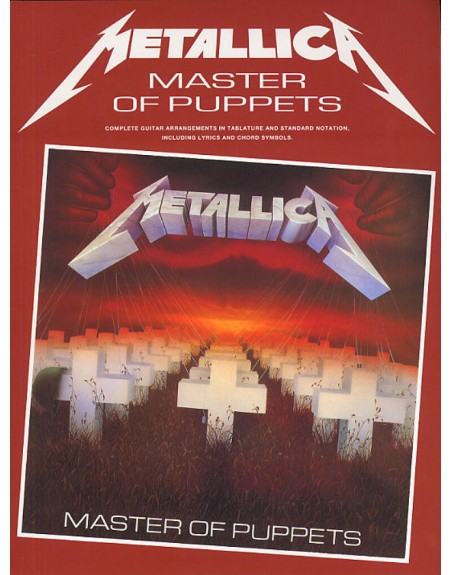 MASTER OF PUPPETS SONGBOOK
